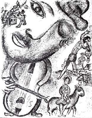 Bild Nr.1: 122-2483 Chagall, Marc.: (Künstlergraphik)