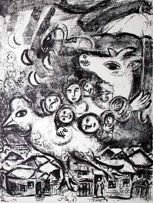 Bild Nr.1: 122-2490 Chagall, Marc.: (Künstlergraphik)
