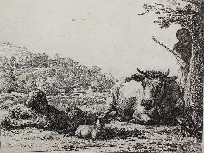 Bild Nr.1: 122-2599 Dujardin, Karel: (Künstlergraphik)