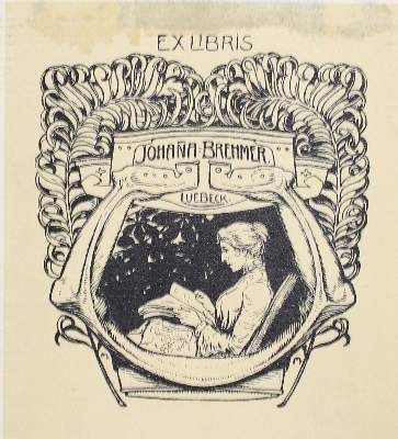 Bild Nr.1: 122-2678 Jugendstil.: (Künstlergraphik, Exlibris)