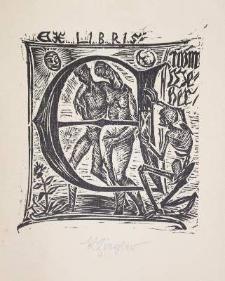 Bild Nr.2: 122-2685 Ziegler, Richard: (Künstlergraphik, Exlibris)