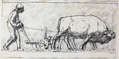 Bild Nr.1: 122-2748 Gaul, August: (Künstlergraphik)