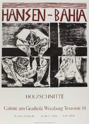 Bild Nr.1: 122-2850 Hansen-Bahia, Karl-Heinz: (Künstlergraphik)