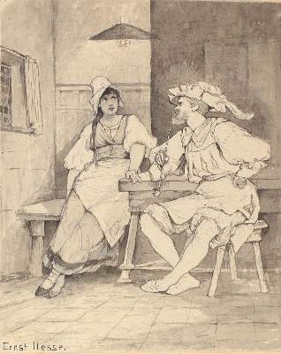 Bild Nr.1: 122-2877 Hesse, Ernst: (Künstlergraphik)