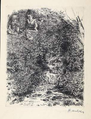 Bild Nr.1: 122-2910 Huber, Hermann: (Künstlergraphik)