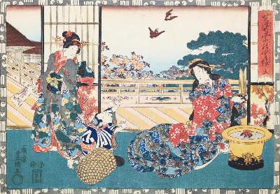 Bild Nr.1: 122-2968 Kunisada, Utagawa: (Künstlergraphik, Japan)