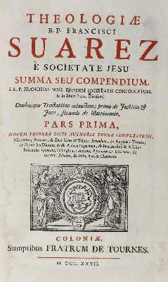 Bild Nr.1: 122-297 Suarez,F.: (Alte Drucke, Handschriften und Theologie)