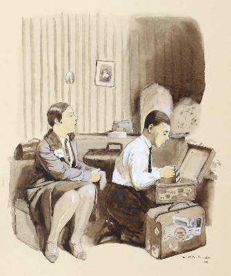 Bild Nr.1: 122-3025 Kirchner, Eugen: (Künstlergraphik)