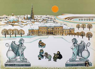 Bild Nr.1: 122-3156 Kumpf, Gottfried: (Künstlergraphik)