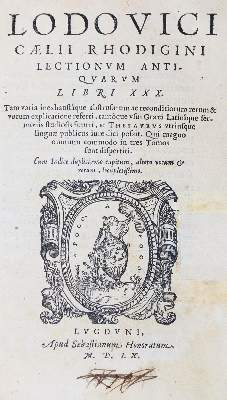 Bild Nr.21: 122-317 Vizani,P.: (Alte Drucke, Handschriften und Theologie)
