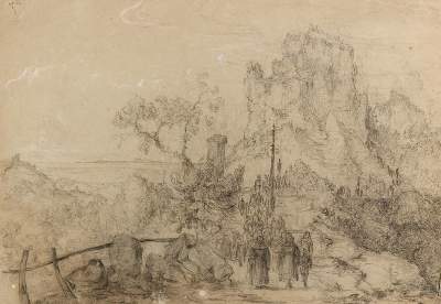 Bild Nr.1: 122-3172 Landschaften und Ansichten.: (Künstlergraphik)