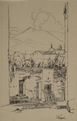 Bild Nr.7: 122-3172 Landschaften und Ansichten.: (Künstlergraphik)