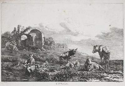 Bild Nr.1: 122-3173 Landschaften.: (Künstlergraphik, Landschaft)