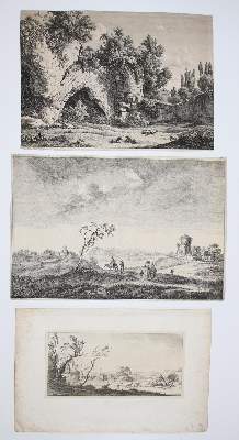 Bild Nr.2: 122-3173 Landschaften.: (Künstlergraphik, Landschaft)