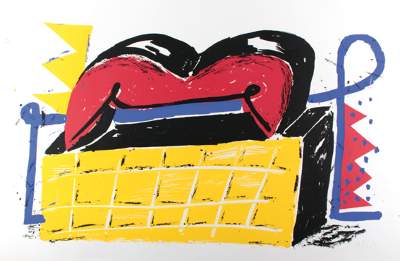 Bild Nr.1: 122-3245 Lüpertz, Markus: (Künstlergraphik)