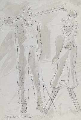 Bild Nr.1: 122-3267 Matouschek, Rudolf: (Künstlergraphik)