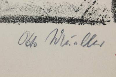 Bild Nr.3: 122-3337 Mueller, Otto: (Künstlergraphik)