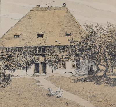 Bild Nr.2: 122-3348 Nestler, Auguste: (Künstlergraphik)