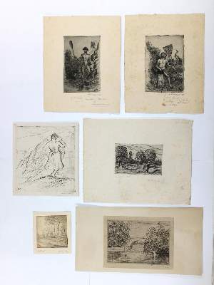 Bild Nr.2: 122-3379 Partikel, Alfred: (Künstlergraphik)
