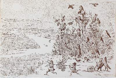 Bild Nr.1: 122-3485 Rauh, Caspar Walter: (Künstlergraphik)