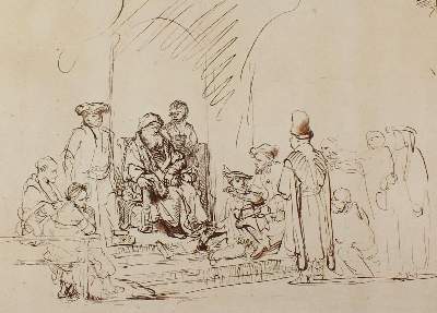 Bild Nr.1: 122-3499 Rembrandt, Harmensz van Rijn: (Künstlergraphik)