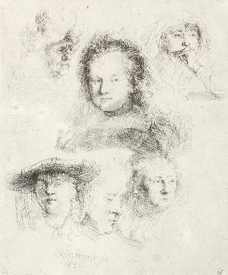 Bild Nr.1: 122-3501 Rembrandt, Harmensz van Rijn: (Künstlergraphik)