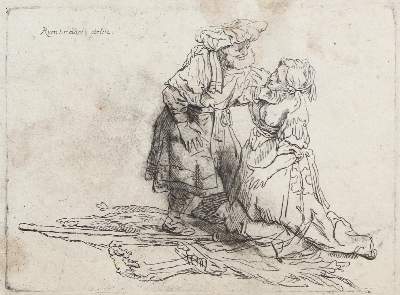 Bild Nr.1: 122-3502 Rembrandt, Harmensz van Rijn: (Künstlergraphik)