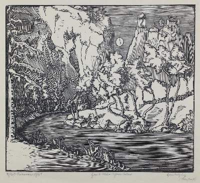 Bild Nr.1: 122-3632 Schönleber, Hans Otto: (Künstlergraphik)