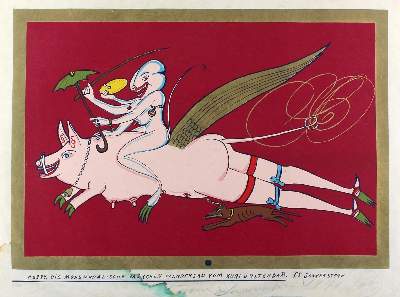Bild Nr.1: 122-3637 Schröder-Sonnenstern, Friedrich: (Künstlergraphik)
