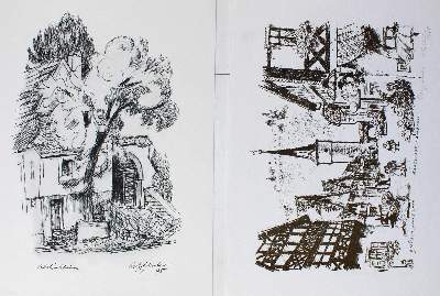 Bild Nr.3: 122-3642 Schuhknecht, Adolf: (Künstlergraphik)