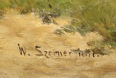 Bild Nr.3: 122-3737 Szerner, Wladyslaw Karol: (Künstlergraphik)