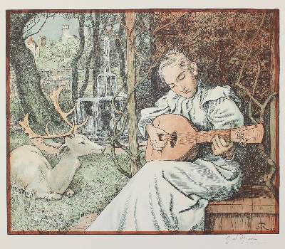 Bild Nr.1: 122-3753 Thoma, Hans: (Künstlergraphik)