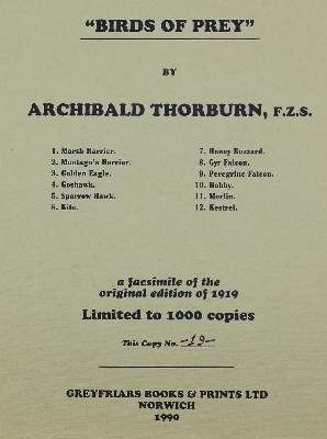 Bild Nr.2: 122-3759 Thorburn, Archibald: (Künstlergraphik)