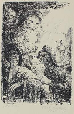 Bild Nr.1: 122-3779 Hutloff, Karl: (Künstlergraphik, Totentanz)