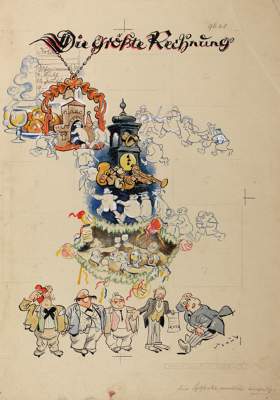 Bild Nr.1: 122-3784 Traub, Gustav: (Künstlergraphik)