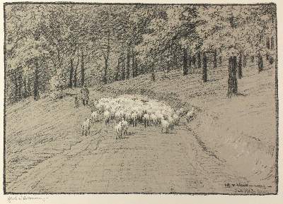 Bild Nr.1: 122-3854 Volkmann, Hans Richard von: (Künstlergraphik)