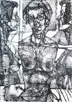 Bild Nr.1: 122-3871 Wallner, Arnulf: (Künstlergraphik)