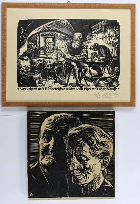 Bild Nr.3: 122-3877 Warnecke, Rudolf: (Künstlergraphik)