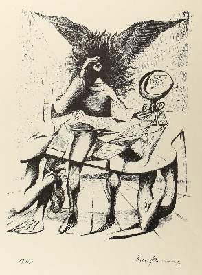 Bild Nr.1: 122-3950 Zimmermann, Mac: (Künstlergraphik)