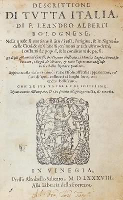 Bild Nr.1: 122-4 Alberti,L.: (Alte Drucke, Handschriften und Theologie)
