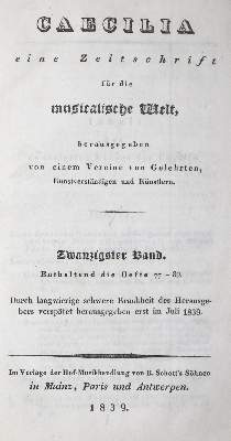 Bild Nr.1: 122-400 Caecilia,: (Musik)