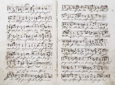 Bild Nr.1: 122-408 Papst,W.: (Musik, Handschriften)