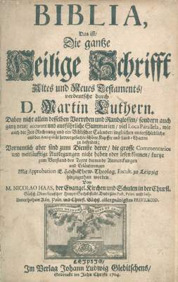 Bild Nr.1: 122-41 Biblia germanica.: (Bibeln)