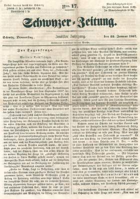 Bild Nr.1: 122-465 Schwyzer-Zeitung.: (Zeitschriften und Zeitungen)