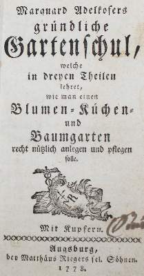 Bild Nr.1: 122-472 Adelkofer,M.: (Küche und Haushalt, Garten)
