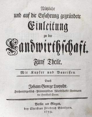 Bild Nr.1: 122-480 Leopoldt,J.G.: (Küche und Haushalt, Getränke, Bier)