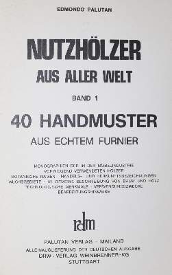 Bild Nr.1: 122-492 Palutan,E.: (Land- und Forstwirtschaft, Forstwirtschaft, Holz)