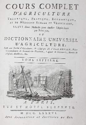 Bild Nr.1: 122-495 Rozier,(J.F.).: (Land- und Forstwirtschaft, Landwirtschaft)