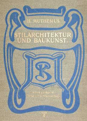 Bild Nr.1: 122-511 Muthesius,H.: (Architektur, van de Velde)