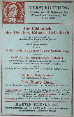Bild Nr.1: 122-536 Sammlung: (Kataloge)